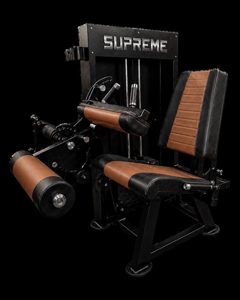 Cadeira Extensora e Flexora Conjugada SUPREME Tractor Equipamentos Fitness