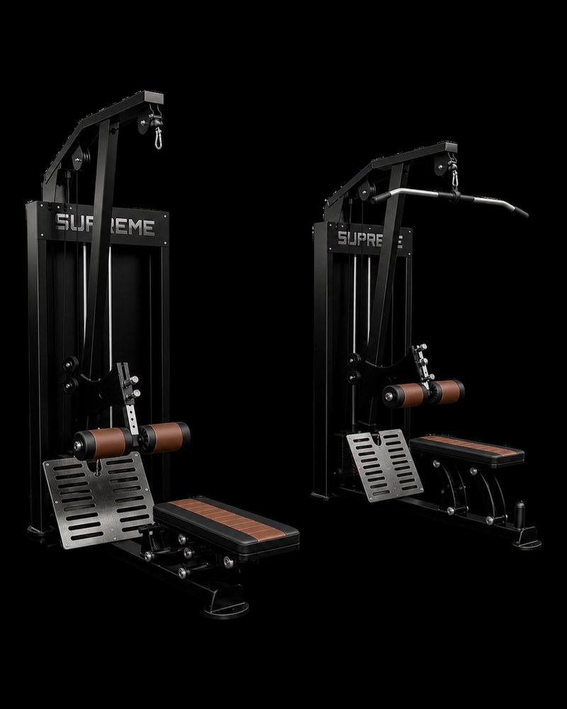 Puxada Alta e Remada Baixa SUPREME Tractor Equipamentos Fitness
